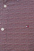 Бавовняна сорочка Tommy Hilfiger чоловіча колір бордовий regular комір button-down (2965011)