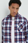 Сорочка Tommy Jeans чоловіча relaxed комір button-down колір барвистий
