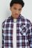 Сорочка Tommy Jeans чоловіча relaxed комір button-down колір барвистий