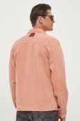 Джинсова сорочка Pepe Jeans Bailey Earth чоловіча колір помаранчевий regular класичний комір