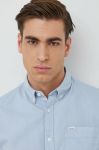 Бавовняна сорочка Pepe Jeans Fabio Чоловіча regular комір button-down колір блакитний