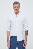 Сорочка Guess чоловіча slim класичний комір колір блакитний (3022399)