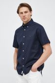 Бавовняна сорочка Tommy Hilfiger чоловіча колір синій regular комір button-down (3052001)
