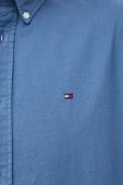Бавовняна сорочка Tommy Hilfiger чоловіча regular класичний комір колір блакитний (3035752)