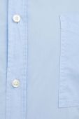 Бавовняна сорочка BOSS BOSS ORANGE чоловіча regular класичний комір колір блакитний (3249788)