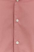 Сорочка HUGO чоловіча колір рожевий regular класичний комір