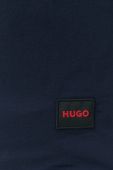 Сорочка HUGO чоловіча колір синій regular класичний комір