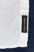 Сорочка з льону Superdry колір білий regular класичний комір (3247530)