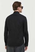 Сорочка HUGO чоловіча колір чорний slim класичний комір (3150732)