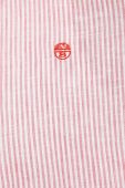 Сорочка з льону North Sails колір рожевий regular комір button-down