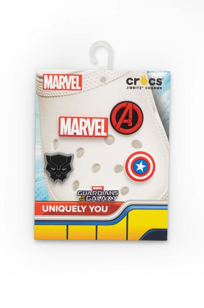 Значки для взуття Crocs x Marvel 5-pack колір барвистий