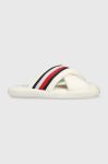 Тапочки Tommy Hilfiger Comfy Home Slippers With Straps колір бежевий (2810935)