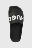 Шльопанці HUGO Match жіночі колір чорний 50471749