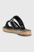 Шльопанці Tommy Hilfiger SEASONAL WEBBING SANDAL жіночі колір синій FW0FW07181