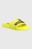 Шльопанці Love Moschino Sabotd Pool 25 жіночі колір жовтий JA28052G1G
