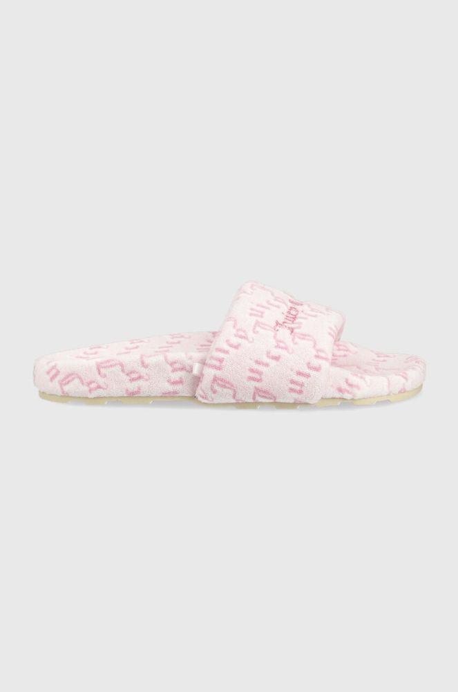 Шльопанці Juicy Couture жіночі колір рожевий (3098963)