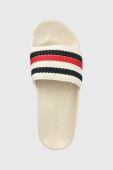 Шльопанці Tommy Hilfiger TOMMY ESSENTIAL POOL SLIDE жіночі колір білий FW0FW07151