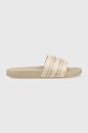 Шльопанці Tommy Hilfiger TOMMY WEBBING SLIDE жіночі колір бежевий FW0FW07153