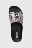 Шльопанці Just Cavalli жіночі колір чорний 74RB3SZ3