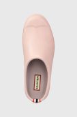Шльопанці Hunter Womens Play Clog жіночі колір рожевий на платформі WFF1002RMA