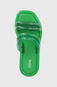 Шльопанці Melissa MELISSA AIRBUBBLE SLIDE AD жіночі колір зелений M.33747.AK996