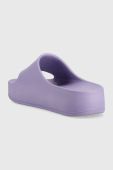 Шльопанці Steve Madden Astro жіночі колір фіолетовий на платформі SM11002395