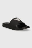 Шльопанці Guess BEACH SLIPPERS жіночі колір чорний E3GZ12 BB00F