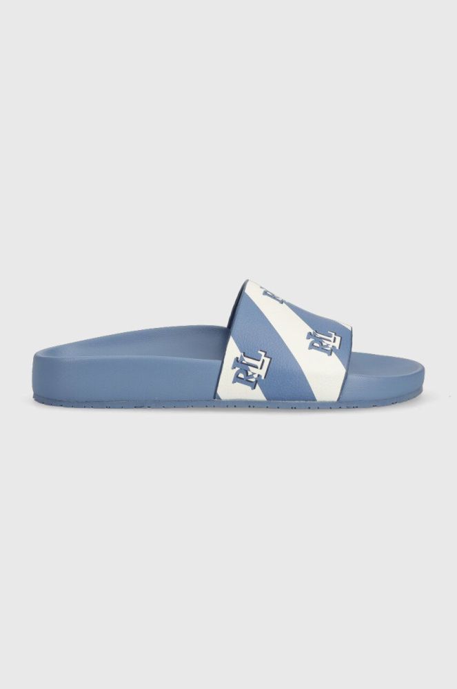 Шльопанці Lauren Ralph Lauren Audrina жіночі  802904284002 колір блакитний