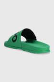Шльопанці HUGO Match жіночі колір зелений 50471749