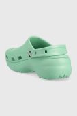 Шльопанці Crocs CLASSIC PLATFORM CLOG WOMEN жіночі колір бірюзовий на платформі 206750 206750.3UG-3UG