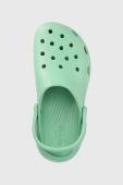 Шльопанці Crocs CLASSIC PLATFORM CLOG WOMEN жіночі колір бірюзовий на платформі 206750 206750.3UG-3UG