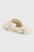 Шльопанці Crocs Classic Marbled Slide жіночі колір бежевий 206879 206879.2Y3-2Y3