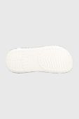 Шльопанці Crocs Classic Crush Butterfly Clog жіночі колір білий на платформі 208258 208258.94S-94S