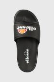 Шльопанці Ellesse жіночі колір чорний на платформі
