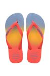 В'єтнамки Havaianas TOP FASHION жіночі колір помаранчевий на плоскому ходу 4137258.0776