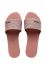 Шльопанці Havaianas YOU MALTA METALLIC жіночі колір рожевий 4147312.3544