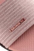 Шльопанці Havaianas YOU MALTA METALLIC жіночі колір рожевий 4147312.3544