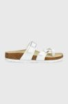 В'єтнамки Birkenstock жіночі колір білий на платформі 0071053-white