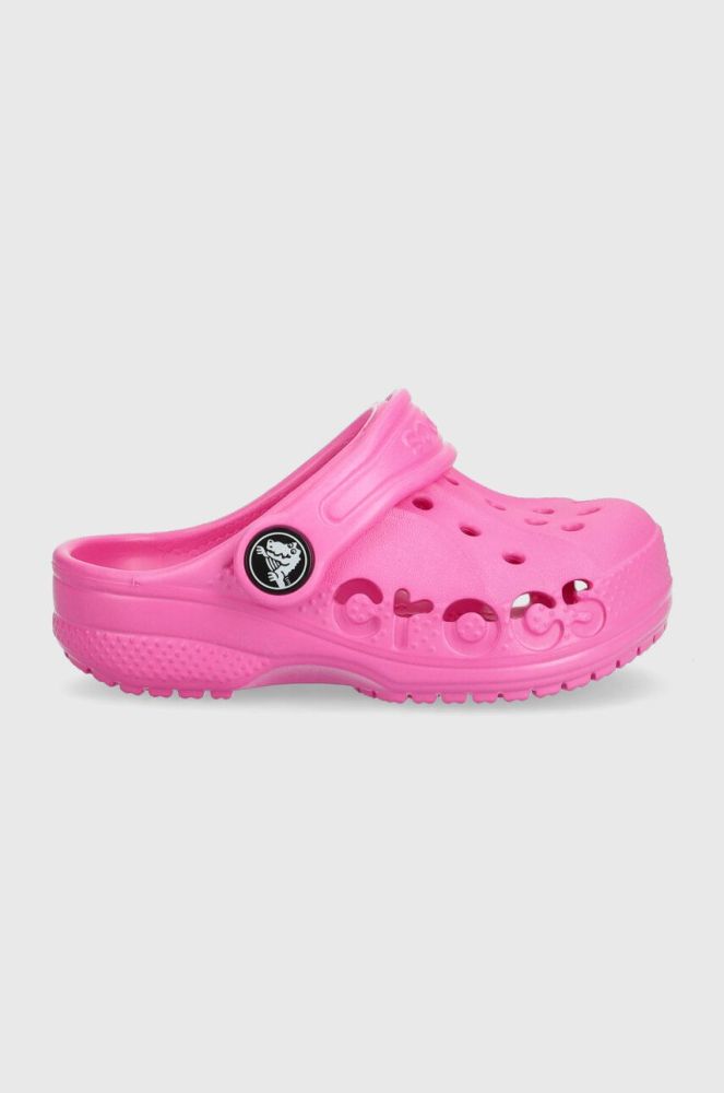 Шльопанці Crocs колір рожевий