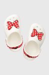 Дитячі шльопанці Crocs CLASSIC DISNEY MINNIE MOUSE колір білий