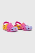 Дитячі шльопанці Crocs CLASSIC OMBRE CLOG колір фіолетовий