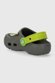 Дитячі шльопанці Crocs колір сірий (3375596)