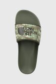 Шльопанці The North Face BASE CAMP SLIDE III чоловічі колір зелений