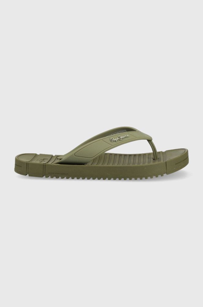 В'єтнамки Pepe Jeans SHORE чоловічі колір зелений PMS70137