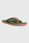В'єтнамки Tommy Hilfiger PATCH HILFIGER BEACH SANDAL чоловічі колір зелений FM0FM04470