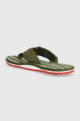В'єтнамки Tommy Hilfiger PATCH HILFIGER BEACH SANDAL чоловічі колір зелений FM0FM04470