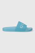 Шльопанці Guess SLIDES чоловічі колір бірюзовий F3GZ05 BB00F
