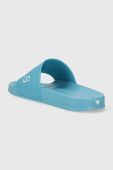 Шльопанці Guess SLIDES чоловічі колір бірюзовий F3GZ05 BB00F