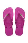 В'єтнамки Havaianas BRASIL LOGO колір рожевий 4110850.4622