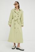 Тренч By Malene Birger жіночий колір зелений перехідний oversize